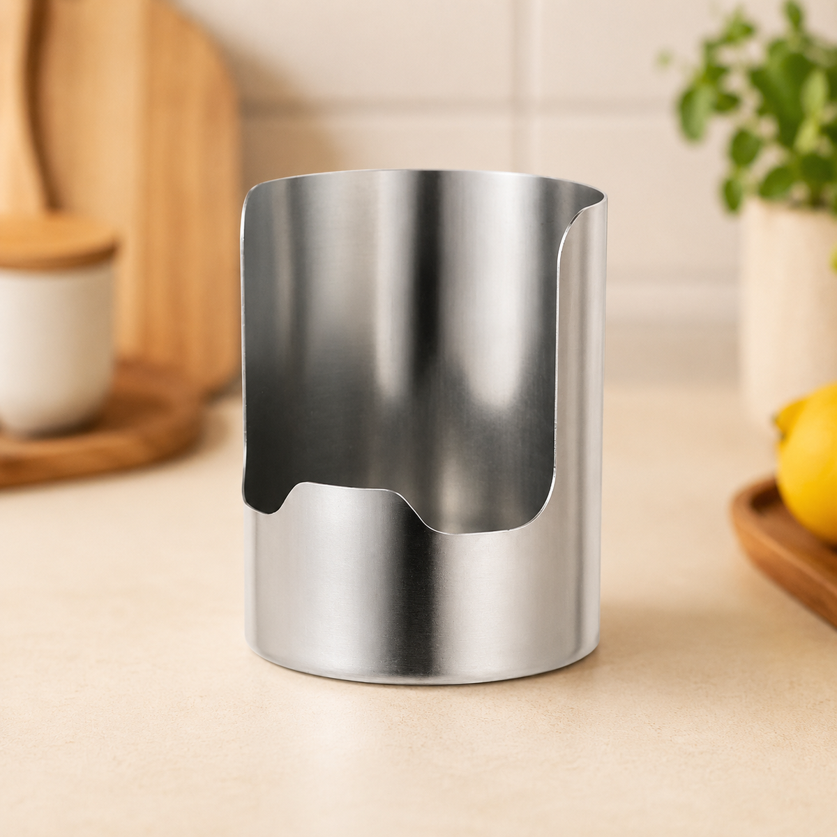 š„LAST DAY 70% OFF āØThickened Stainless Steel Utensil Organizer, Rust Resistant Easy to Clean