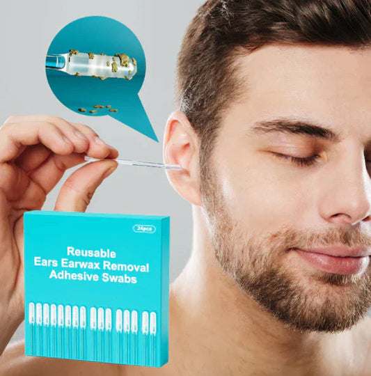 ⏳ FINAL 24 HOURS · 50% OFF👂 Reusable Sticky Ear Cleaning Sticks – 24 Per Pack