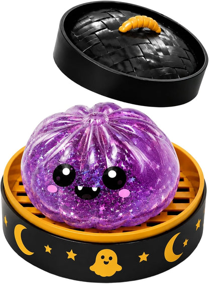 🎃 Halloween Steamed Bun Squishy Mystery Box Toy