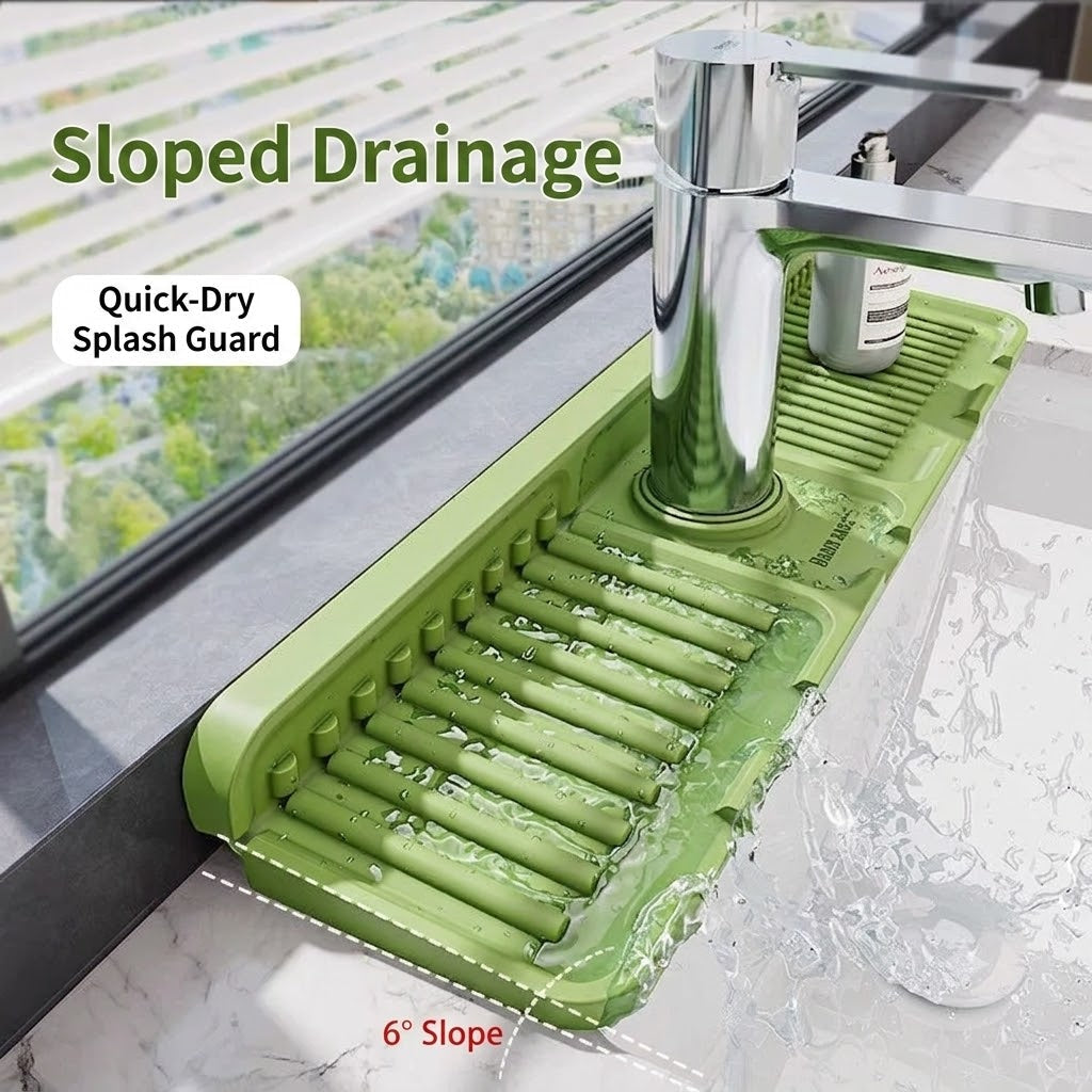 🔥 Hot Sale 50% OFF 🔥BVJ®Minimalist Auto-Draining Silicone Sink Mat
