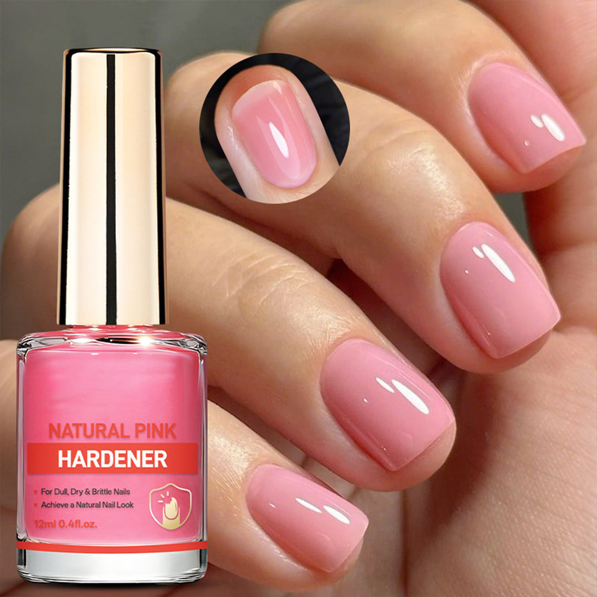 Dobryla® Lilac Glossy Mirror Nail Strengthener💅