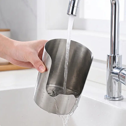 🔥LAST DAY 70% OFF ✨Thickened Stainless Steel Utensil Organizer, Rust Resistant Easy to Clean