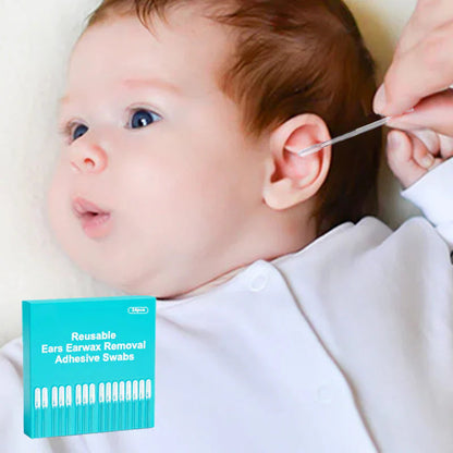 🛒💨Ear Cleaning Tool Stick Earwax Remover Sticks Ear Pick.1 Pack for 24 Sticks