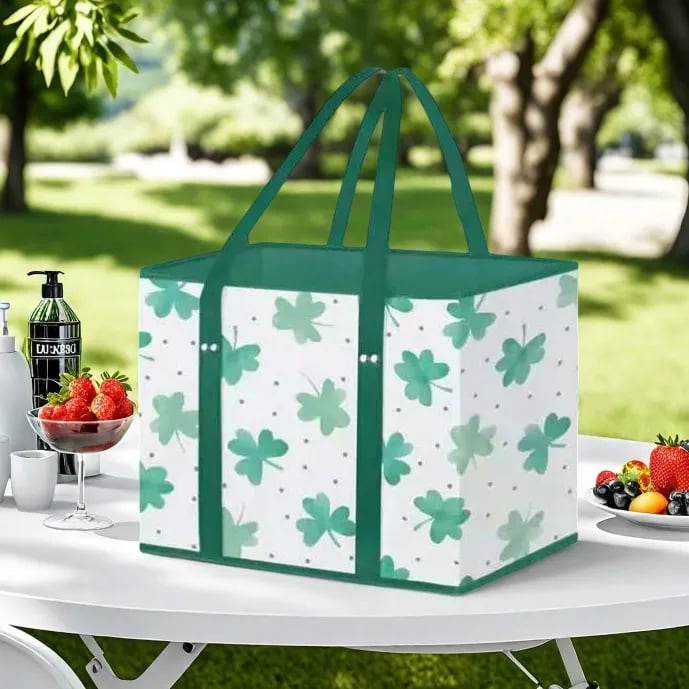 Thickened reusable shopping bag (foldable, sturdy, waterproof) 🛒✨