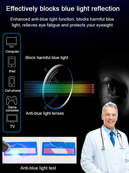 Ultra Light Anti Blue Presbyopic Glasses