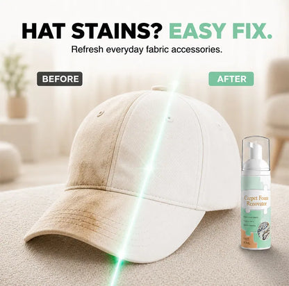🔥LAST DAY 50% OFF ✨ Waterless Carpet Foam Stain Remover with Towel