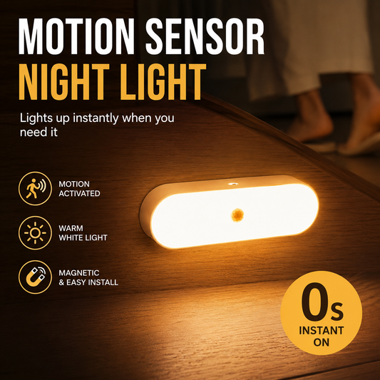 🔥 70% OFF Today |  Smart Motion Sensor Night Light