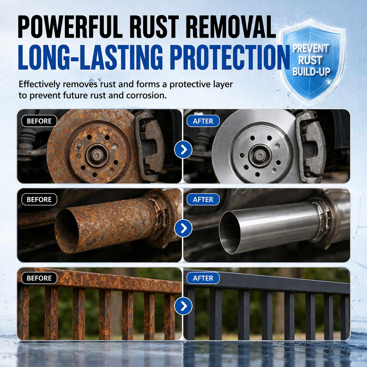 🚘🚗LAST DAY 50% OFF ✨Rust-preventing cleaning spray