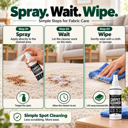🧼Deep Clean Carpet & Upholstery Spray – Target Stains on Rugs, Sofas & Car Seats