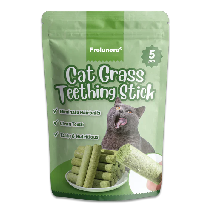 Cat Grass Teething Sticks