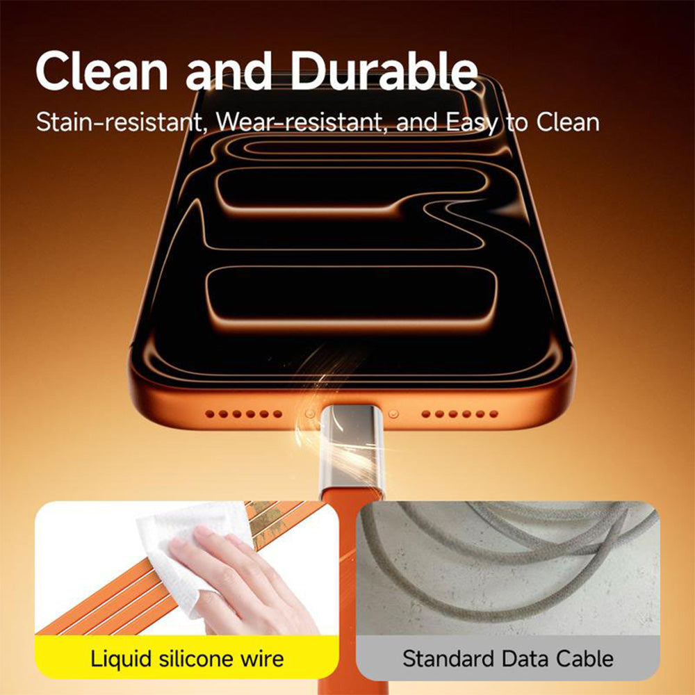 Tinycarry® 240W SuperCharge 360° Rotating Invisible Stand Detachable 2-in-1 Charging Cable, Zinc Alloy Silicone Type-C Cable, Compatible with Apple and Samsung, Essential for Gaming, Office and Car Use