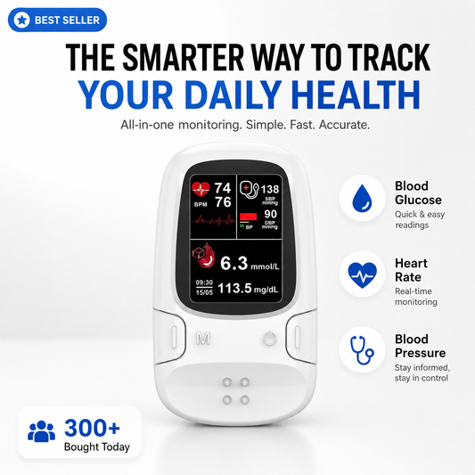 ⏳ FINAL 24 HOURS · 50% OFF✨ Multi-Function Health Monitoring Device