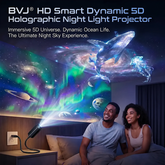 🔥💓LAST DAY 50% OFF ✨BVJ® 5D Galaxy Ocean Projector for Bedroom 💖💖