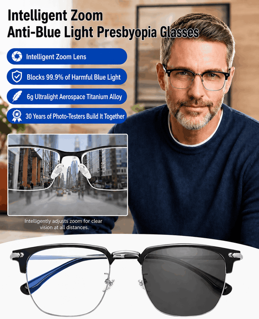 Ultra Light Anti Blue Presbyopic Glasses