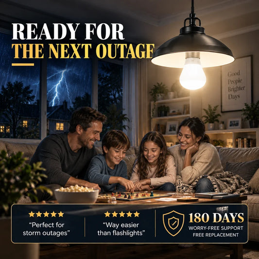 Dobryla® Rechargeable Emergency LED Light Bulbs