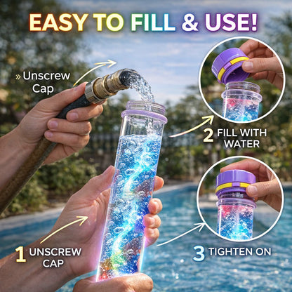 🔥LAST DAY 50% OFF🌈 — Rainbow Aqua LED Water Blaster