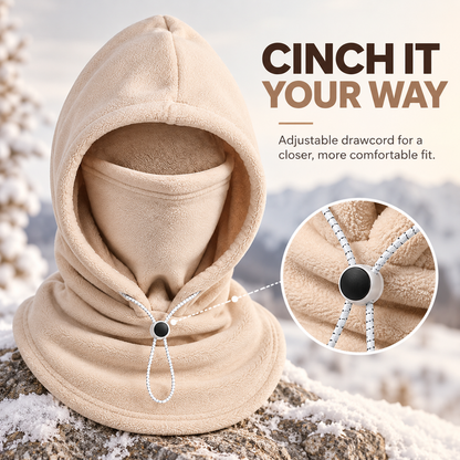 🔥LAST DAY 50% OFF ✨ 3-in-1 Winter Fleece Balaclava Hood 🧣❄️ Warm Face, Ear & Neck Cover