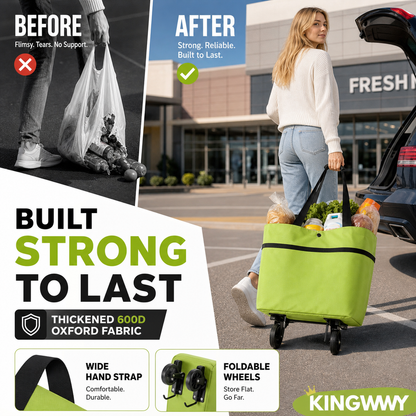 Dobryla®🔥HOT SALE 50% OFF🔥Foldable 2-in-1 Shopping Bag