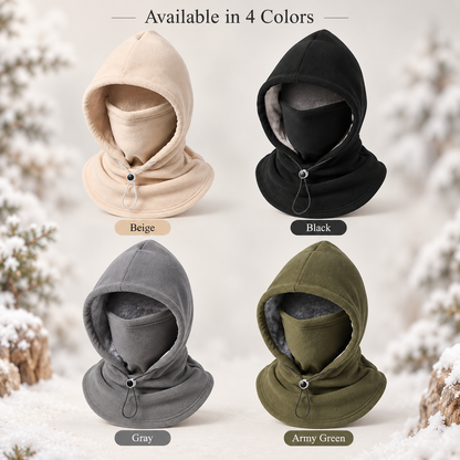 🔥LAST DAY 50% OFF ✨ 3-in-1 Winter Fleece Balaclava Hood 🧣❄️ Warm Face, Ear & Neck Cover