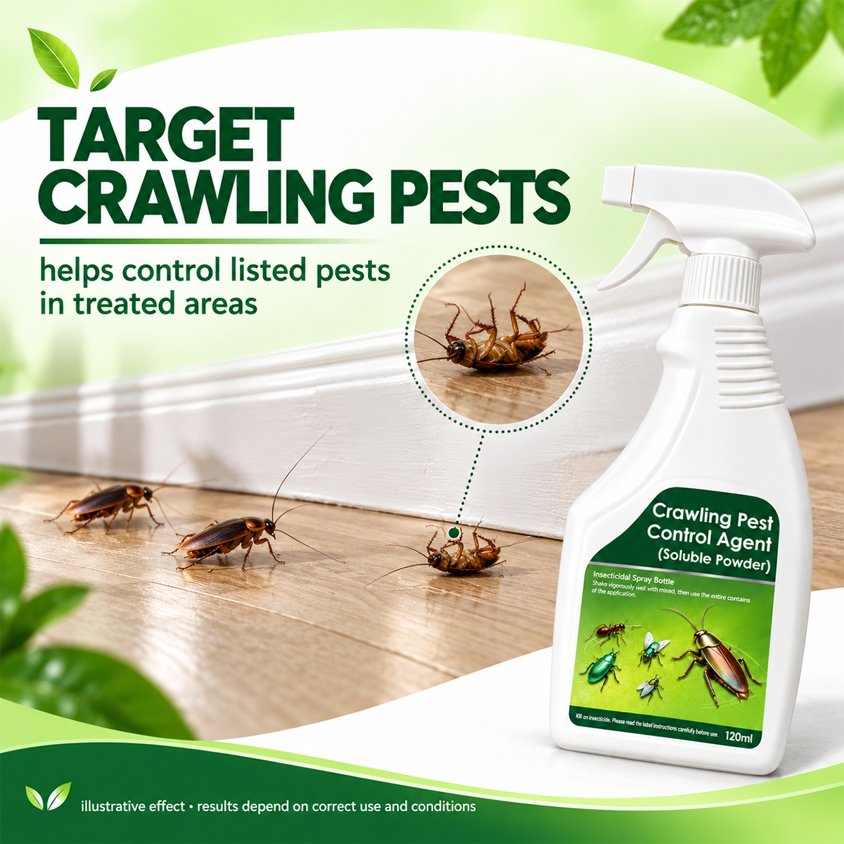 ⏳ FINAL 24 HOURS · 50% OFF🐜 Multi-Purpose Pest Control Kit for 40+ Household Pests