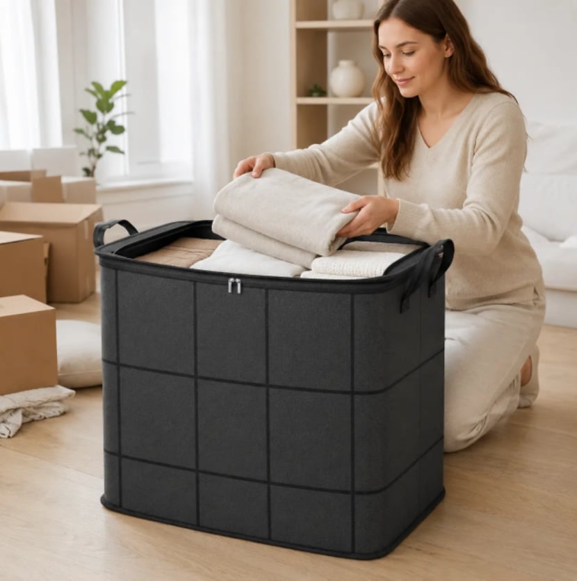 ⚡Hot Sales 70% OFF🔥-Spacious Moving Storage Bin