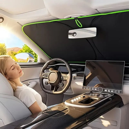 ⏳ FINAL 24 HOURS · 75% OFF🚗 Portable Heat-Insulating Vehicle Sunshade, Upgraded Thickened Front Window Sun Shade