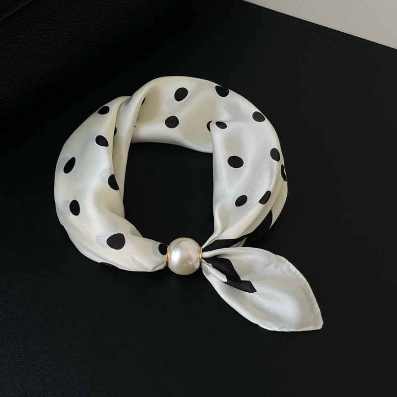 🏆25K+ SOLD 🔥2026 HOT SALE ✨ Effortless Glamour: Pop-On Pearl Necklace Scarf 🧣