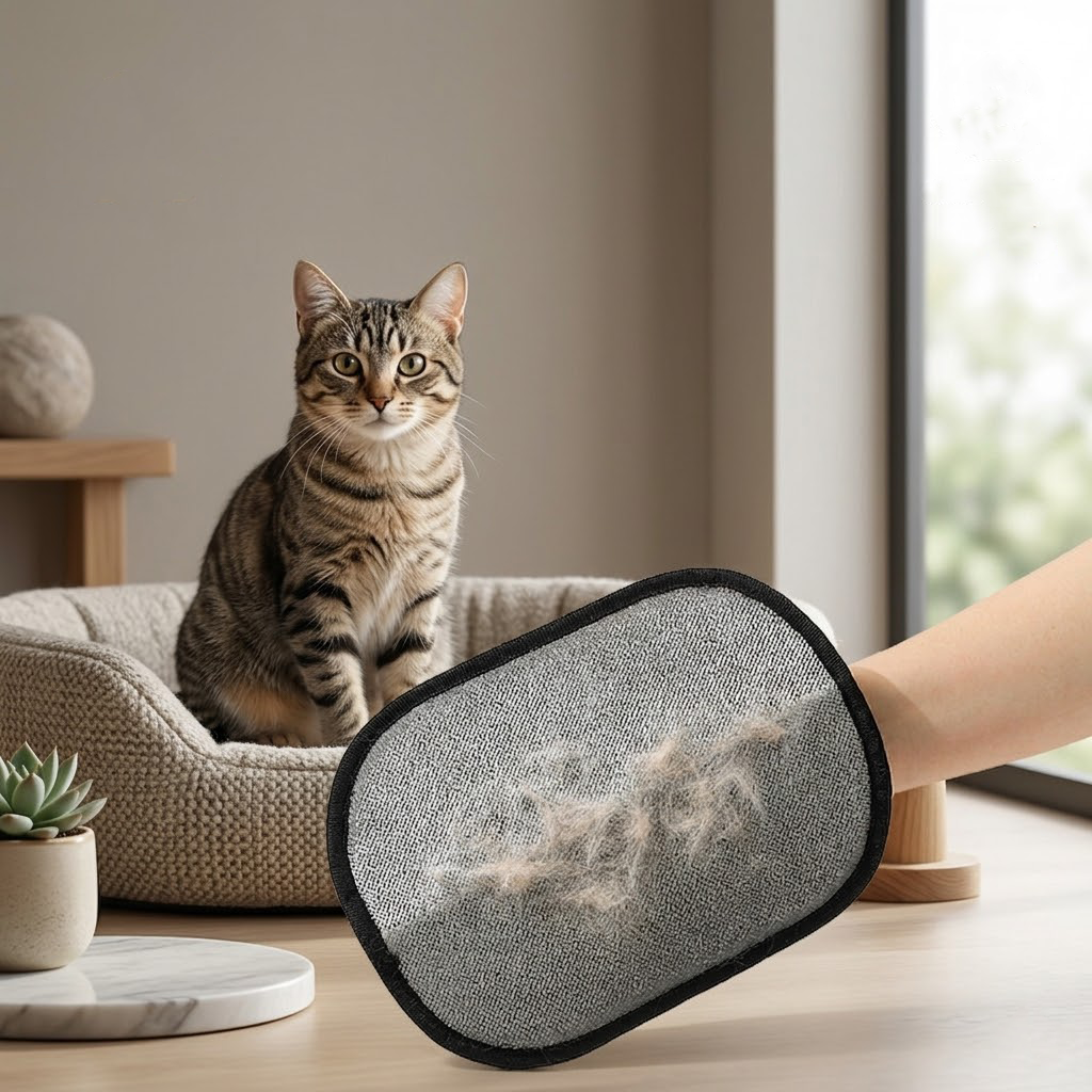 Junazilo® Reusable Pet Hair Remover Mitt