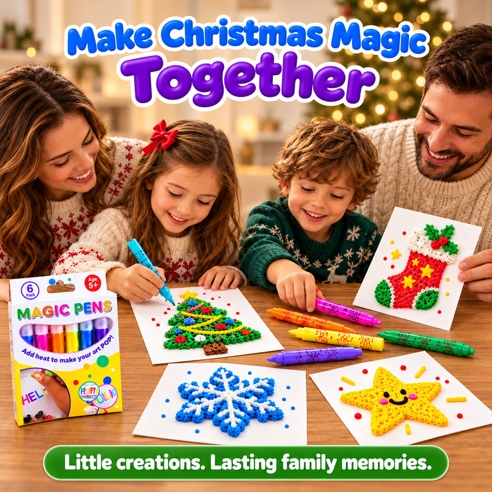 🔥LAST DAY 50% OFF ✨3D Magic Pen – Create Puffy 3D Art with Every Stroke!🎄Creative Christmas Gift | DIY Bubble Drawing Fun