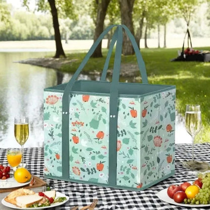 Thickened reusable shopping bag (foldable, sturdy, waterproof) 🛒✨
