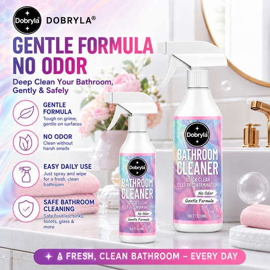 ⏳ FINAL 24 HOURS · 50% OFF🍄 Mold & Grime Gone Fast – Powerful Bathroom Cleaning Spray