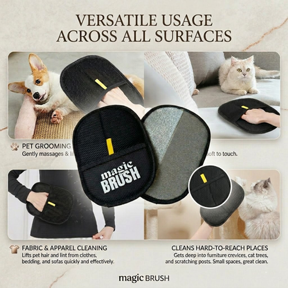 Junazilo® Reusable Pet Hair Remover Mitt