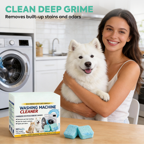 🎉LAST DAY 50% OFF 💦Eco Washer Cleaner: Beat Pet Odors