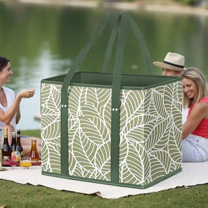 Thickened reusable shopping bag (foldable, sturdy, waterproof) 🛒✨