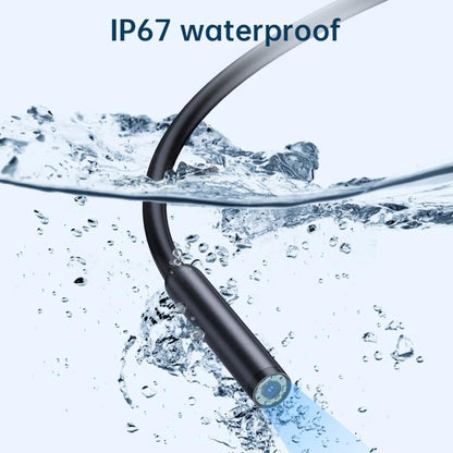 16.4FT HD Borescope Camera with Semi-Rigid Cable & Multi-Use Accessory Kit