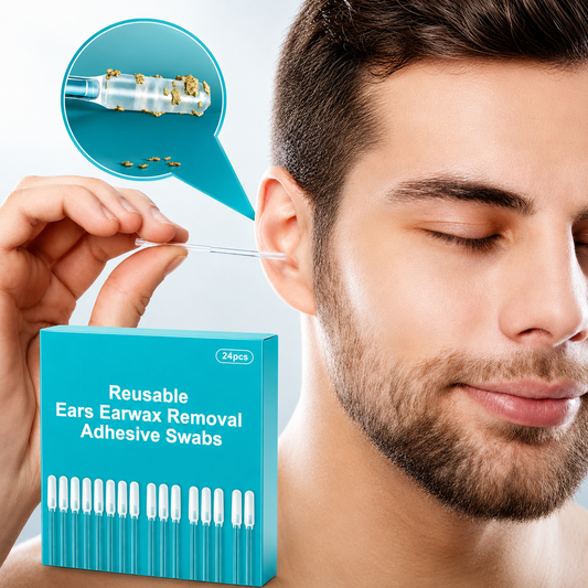 🛒💨Ear Cleaning Tool Stick Earwax Remover Sticks Ear Pick.1 Pack for 24 Sticks