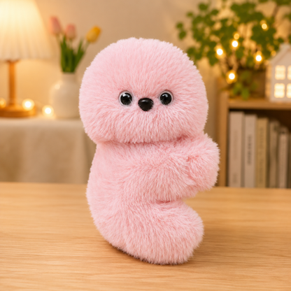 👀💕LAST DAY 70% OFF ✨Cute AI shy Emotional companionship robot doll bag charm plush toy👜-It can sing, turn its head, and learn to speak🤖