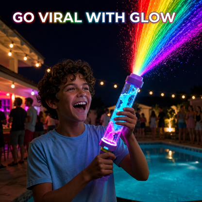🔥LAST DAY 50% OFF🌈 — Rainbow Aqua LED Water Blaster