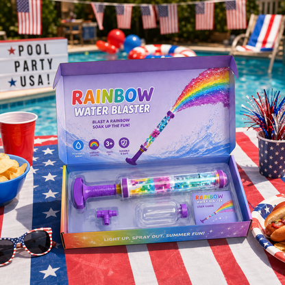 🔥LAST DAY 50% OFF🌈 — Rainbow Aqua LED Water Blaster