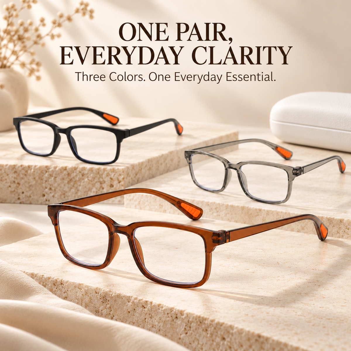 🔥LAST DAY 50% OFF ✨ Clear Vision Blue Light Reading Glasses