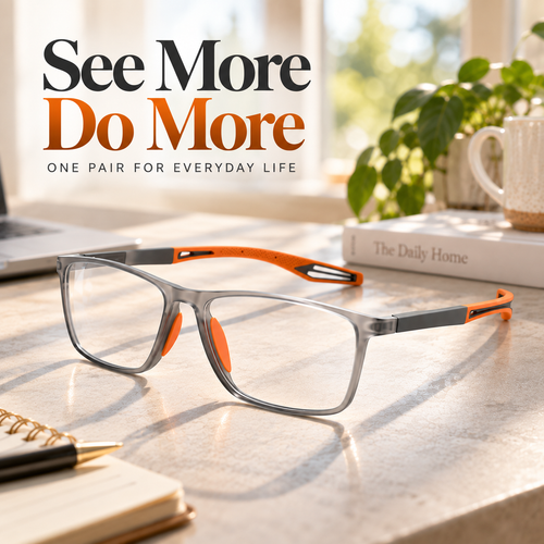 🔥LAST DAY 70% OFF ✨  Smart Zoom Progressive Reading Glasses