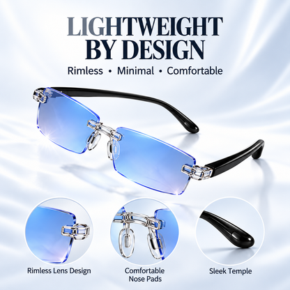 🔥LAST DAY 50% OFF ✨ Smart Focus Blue Light Reading Glasses
