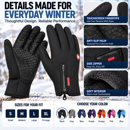 🔥LAST DAY 50% OFF ✨Waterproof Touchscreen Gloves for Outdoor Working