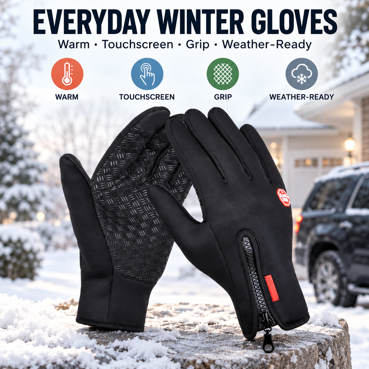 🔥LAST DAY 50% OFF ✨Waterproof Touchscreen Gloves for Outdoor Working