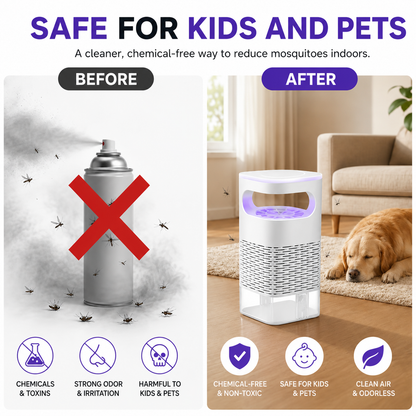 ⭐ Meet The New & Improved Version - 50% OFF Today! UV Mosquito Killer Lamp