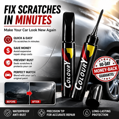 🥳2026 HOT SALE🥳💞50K+ SOLD!🖌️💨 Buy 1 Get 1 Free! Touch Up Paint Pen – Precision tip, waterproof & anti‑rust. Covers deep scratches in seconds. Save hundreds on body shop! 💸🔧