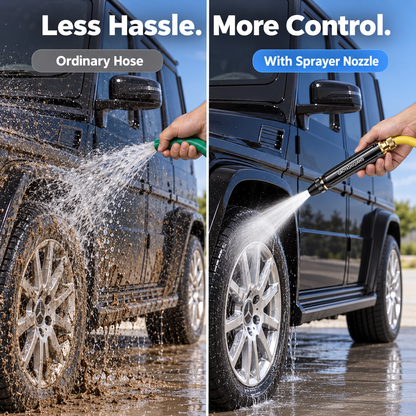 ⏳ FINAL 24 HOURS · 50% OFF💦Powerful High-Pressure Home Car Wash & Garden Sprayer