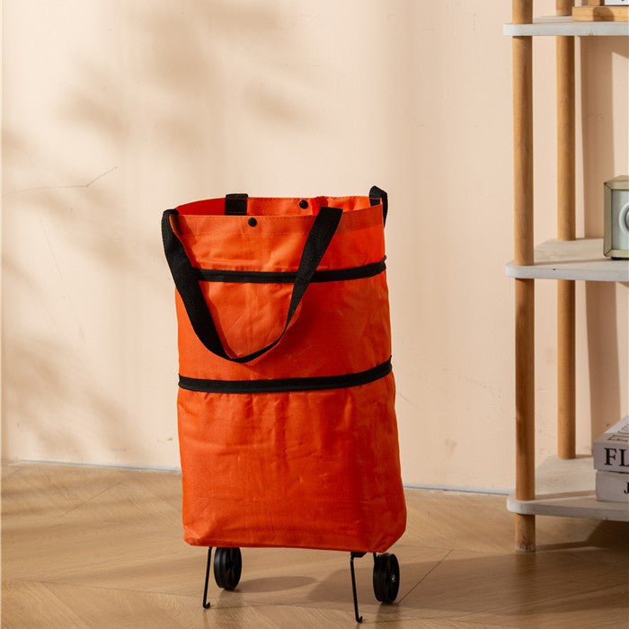 Dobryla®🔥HOT SALE 50% OFF🔥Foldable 2-in-1 Shopping Bag