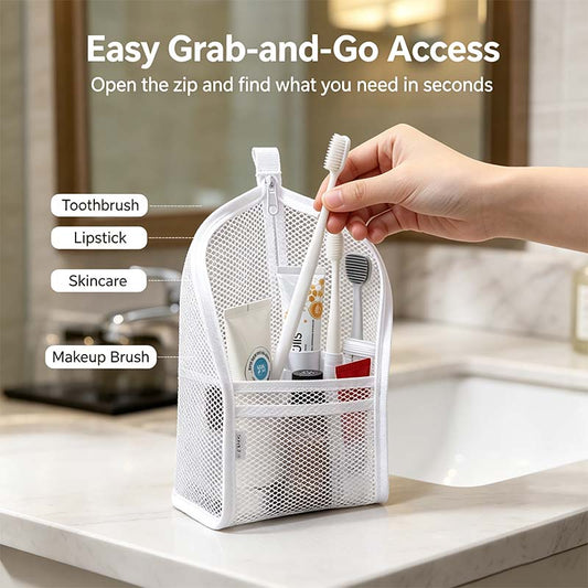 ⏳ FINAL 24 HOURS · 50% OFF✨ Standing Toiletry Bag Waterproof Foldable Travel Makeup Organizer