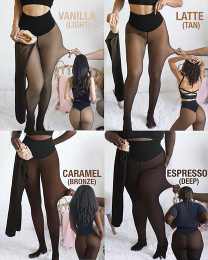 ⏳ FINAL 24 HOURS · 50% OFF❄️ One-Seam Fleece-Lined Leggings with Bare-Leg Look